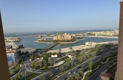 Apartment - 1 Bedroom - 2 Bathrooms for rent in West Porto Drive - Porto Arabia - The Pearl Island - Doha