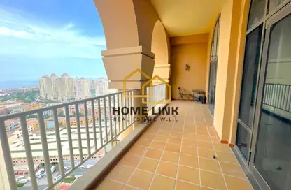 شقة - غرفة نوم - 2 حمامات للايجار في طريق بورتو الشرقي - بورتو أرابيا - جزيرة اللؤلؤة - الدوحة