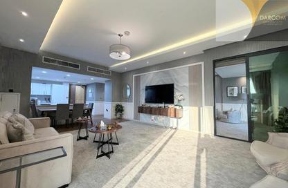 Apartment - 1 Bedroom - 1 Bathroom for rent in Lusail Marina Heights - Marina District - Lusail