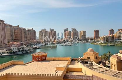 Apartment - 1 Bedroom - 2 Bathrooms for rent in East Porto Drive - Porto Arabia - The Pearl Island - Doha