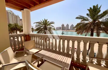 Apartment - 1 Bedroom - 2 Bathrooms for rent in East Porto Drive - Porto Arabia - The Pearl Island - Doha