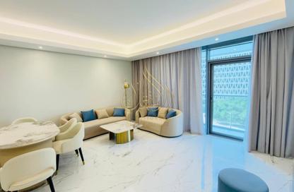 Apartment - 2 Bedrooms - 2 Bathrooms for rent in Lusail Marina Heights - Marina District - Lusail