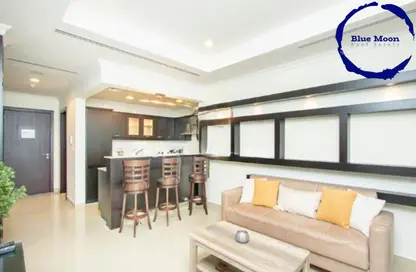 Apartment - Studio - 1 Bathroom for rent in East Porto Drive - Porto Arabia - The Pearl Island - Doha