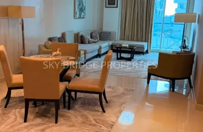 Apartment - 1 Bedroom - 2 Bathrooms for rent in Lusail Marina Heights - Marina District - Lusail Apartment - 1 Bedroom - 2 Bathrooms for rent in Lusail Marina Heights - Marina District - Lusail