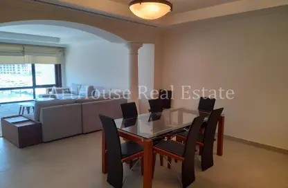 Townhouse - 2 Bedrooms - 3 Bathrooms for rent in West Porto Drive - Porto Arabia - The Pearl Island - Doha