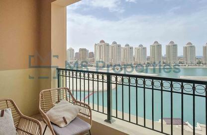Apartment - 1 Bedroom - 2 Bathrooms for rent in Viva East - Viva Bahriyah - The Pearl Island - Doha Apartment - 1 Bedroom - 2 Bathrooms for rent in Viva East - Viva Bahriyah - The Pearl Island - Doha
