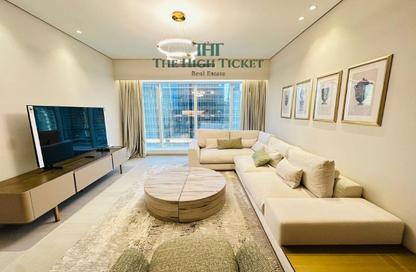 Apartment - 1 Bedroom - 2 Bathrooms for rent in West Bay Tower - West Bay - West Bay - Doha Apartment - 1 Bedroom - 2 Bathrooms for rent in West Bay Tower - West Bay - West Bay - Doha