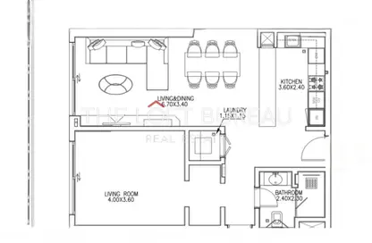 شقة - غرفة نوم - 2 حمامات للبيع في جزيرة قطيفان - الوسيل