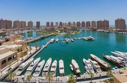 Apartment - 1 Bedroom - 1 Bathroom for sale in East Porto Drive - Porto Arabia - The Pearl Island - Doha