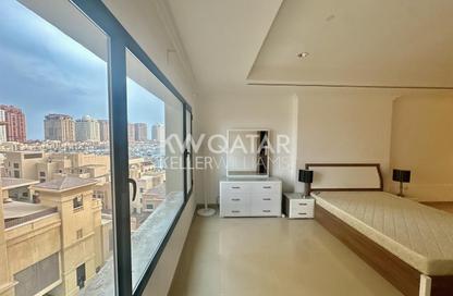 Apartment - Studio - 1 for rent in East Porto Drive - Porto Arabia - The Pearl Island - Doha