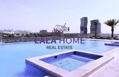 Apartment - 2 Bedrooms - 3 Bathrooms for rent in Lusail Residence - Marina District - Lusail