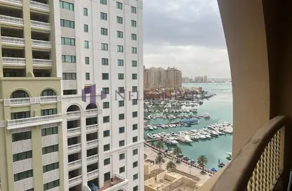 شقة - 1 حمام للايجار في طريق بورتو الشرقي - بورتو أرابيا - جزيرة اللؤلؤة - الدوحة
