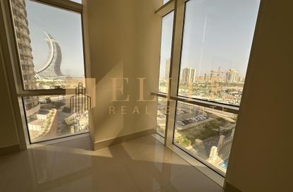 Apartment - 2 Bedrooms - 2 Bathrooms for rent in Lusail Marina Heights - Marina District - Lusail