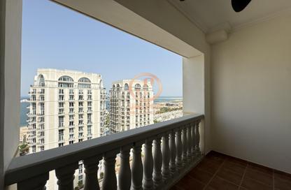 Apartment - 1 Bedroom - 2 Bathrooms for rent in Viva West - Viva Bahriyah - The Pearl Island - Doha