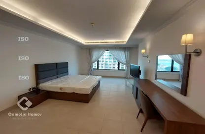 شقة - غرفة نوم - 2 حمامات للايجار في طريق بورتو الشرقي - بورتو أرابيا - جزيرة اللؤلؤة - الدوحة