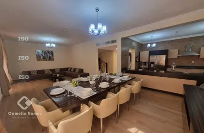 Compound - 4 Bedrooms - 5 Bathrooms for rent in Umm Al Seneem Street - Ain Khaled - Doha