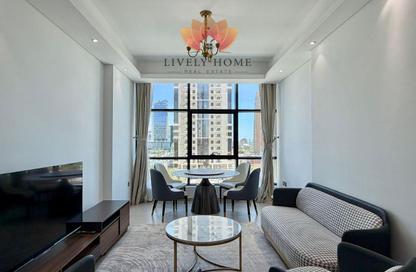 Apartment - 2 - 2 for rent in Marina Residences 195 - Marina District - Lusail