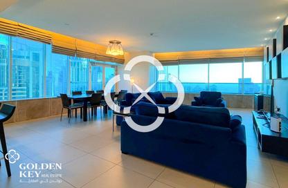 Apartment - 3 Bedrooms - 4 Bathrooms for rent in West Bay Tower - West Bay - West Bay - Doha