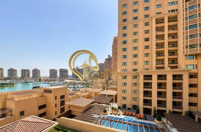 Apartment - 2 Bedrooms - 3 Bathrooms for rent in East Porto Drive - Porto Arabia - The Pearl Island - Doha Apartment - 2 Bedrooms - 3 Bathrooms for rent in East Porto Drive - Porto Arabia - The Pearl Island - Doha