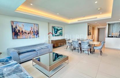 Apartment - 2 Bedrooms - 3 Bathrooms for rent in Abraj Bay - Abraj Quartiers - The Pearl Island - Doha