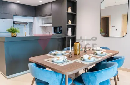 شقة - غرفة نوم - 2 حمامات للايجار في برج مارينا 23 - منطقة المارينا - الوسيل