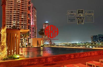 Apartment - 1 Bedroom - 2 Bathrooms for rent in Abraj Bay - Abraj Quartiers - The Pearl Island - Doha