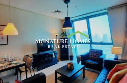 Apartment - 2 Bedrooms - 3 Bathrooms for rent in Zig Zag Tower B - Zig Zag Towers - West Bay - Doha