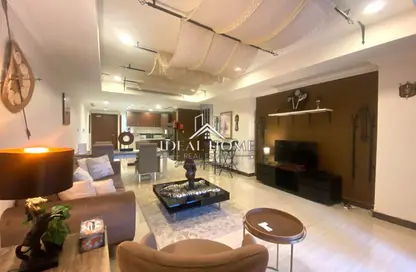 Apartment - 1 Bedroom - 2 Bathrooms for rent in West Porto Drive - Porto Arabia - The Pearl Island - Doha Apartment - 1 Bedroom - 2 Bathrooms for rent in West Porto Drive - Porto Arabia - The Pearl Island - Doha