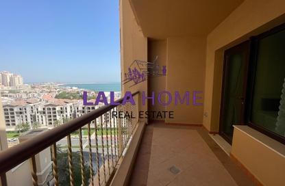 Apartment - 1 Bedroom - 2 Bathrooms for rent in East Porto Drive - Porto Arabia - The Pearl Island - Doha
