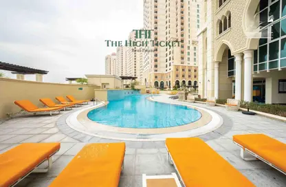 شقة - غرفة نوم - 2 حمامات للايجار في فيفا غرب - فيفا بحرية - جزيرة اللؤلؤة - الدوحة