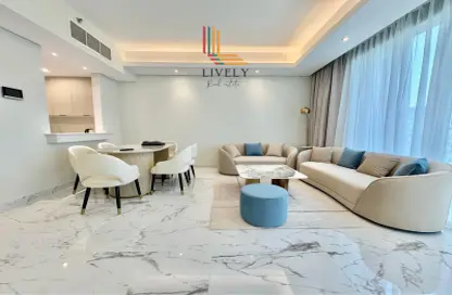 شقة - 2 غرف نوم - 3 حمامات للايجار في 195 مساكن مارينا - منطقة المارينا - الوسيل