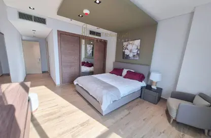 Apartment - 2 Bedrooms - 3 Bathrooms for rent in Lusail Marina Heights - Marina District - Lusail