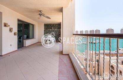 Apartment - 2 Bedrooms - 3 Bathrooms for sale in West Porto Drive - Porto Arabia - The Pearl Island - Doha Apartment - 2 Bedrooms - 3 Bathrooms for sale in West Porto Drive - Porto Arabia - The Pearl Island - Doha