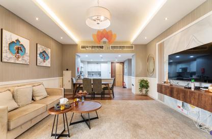 Apartment - 1 Bedroom - 1 Bathroom for rent in Lusail Marina Heights - Marina District - Lusail