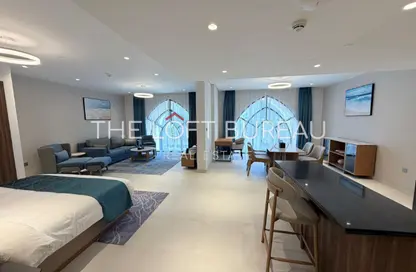 شقة - 1 حمام للايجار في البلاج الجنوبي - البلاج - جزيرة اللؤلؤة - الدوحة