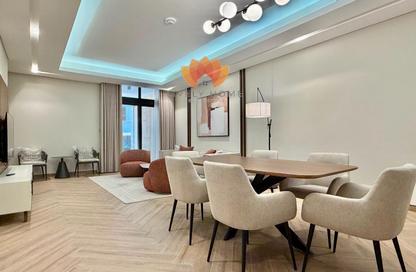 Apartment - 1 Bedroom - 2 Bathrooms for rent in Bliss Tower - Seef Lusail - Lusail City - Lusail