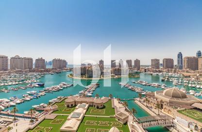 Apartment - 3 Bedrooms - 4 Bathrooms for rent in West Porto Drive - Porto Arabia - The Pearl Island - Doha