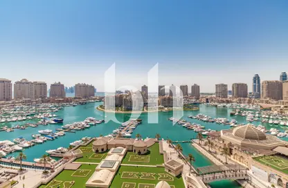 Apartment - 3 Bedrooms - 4 Bathrooms for rent in West Porto Drive - Porto Arabia - The Pearl Island - Doha