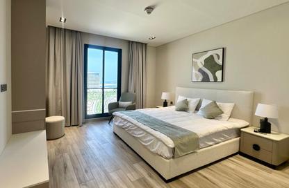 Apartment - 2 - 3 for rent in Lusail Marina Heights - Marina District - Lusail