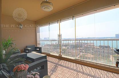 Apartment - 2 Bedrooms - 3 Bathrooms for sale in East Porto Drive - Porto Arabia - The Pearl Island - Doha