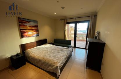Apartment - 1 Bedroom - 2 Bathrooms for rent in West Porto Drive - Porto Arabia - The Pearl Island - Doha