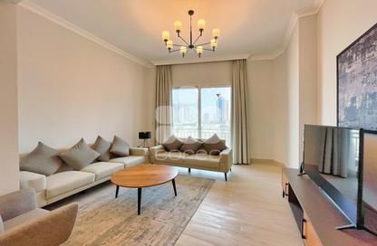 Apartment - 2 Bedrooms - 3 Bathrooms for rent in Lusail Residence - Marina District - Lusail