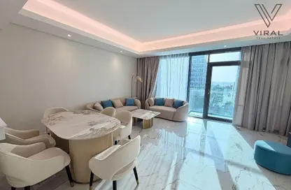 Apartment - 2 Bedrooms - 3 Bathrooms for rent in Lusail Marina Heights - Marina District - Lusail