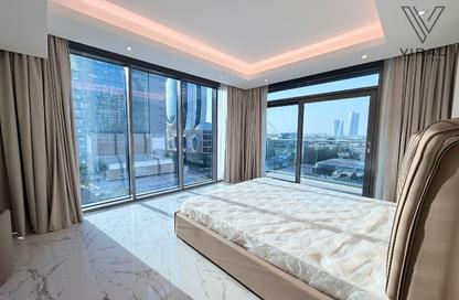 Apartment - 2 Bedrooms - 3 Bathrooms for rent in Lusail Marina Heights - Marina District - Lusail