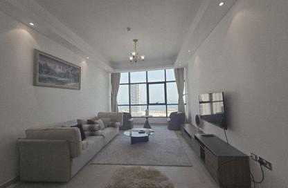 Apartment - 2 Bedrooms - 3 Bathrooms for rent in Lusail Marina Heights - Marina District - Lusail