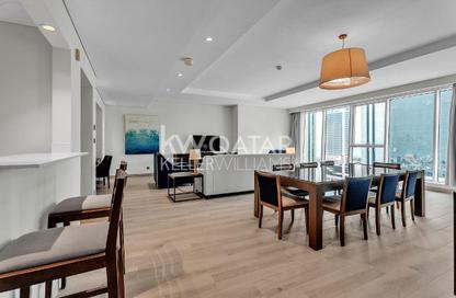 Apartment - 3 Bedrooms - 4 Bathrooms for rent in West Bay - West Bay - Doha