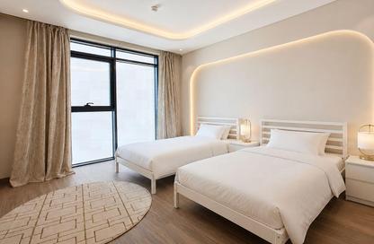 Apartment - 2 Bedrooms - 3 Bathrooms for rent in JMJ Waterfront Residences - Waterfront Residential - The Waterfront - Lusail