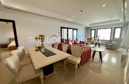 Apartment - 1 Bedroom - 2 Bathrooms for rent in West Porto Drive - Porto Arabia - The Pearl Island - Doha
