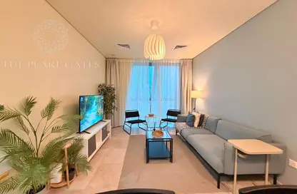 شقة - 2 غرف نوم - 2 حمامات للايجار في برج زجزاج  ب - أبراج زجزاج - الخليج الغربي - الدوحة