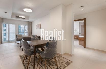Apartment - 2 Bedrooms - 3 Bathrooms for rent in Marina 9 Residences - Marina District - Lusail
